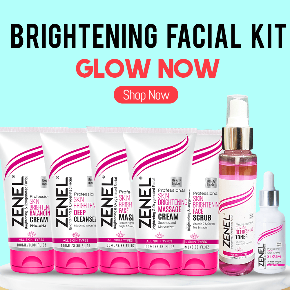 Brightening Facial Kit with Serum(100ml) – Zenel